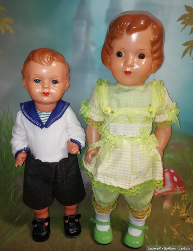 Куколки с рельефными волосами, разных производителей