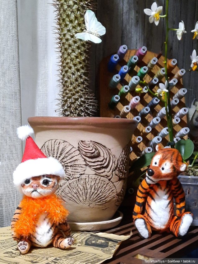 Мои Тигры — Авторские мишки Тедди и друзья: фото (фото 4)