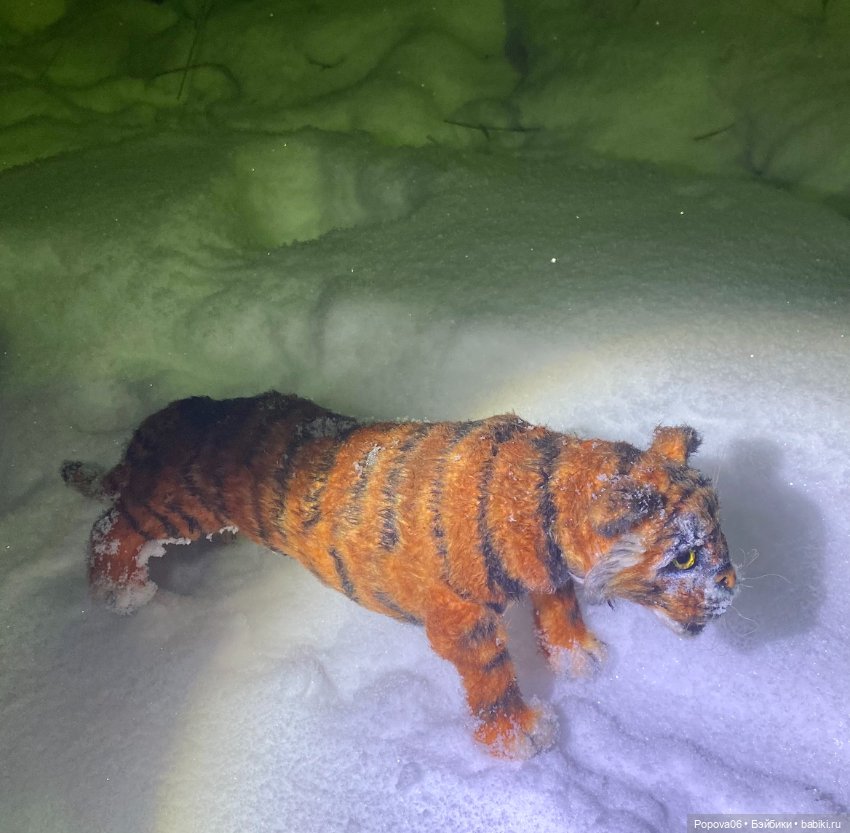 Живой тигр Зевс🐾🐅 — Вязаные игрушки и амигуруми: крючком (фото 9)