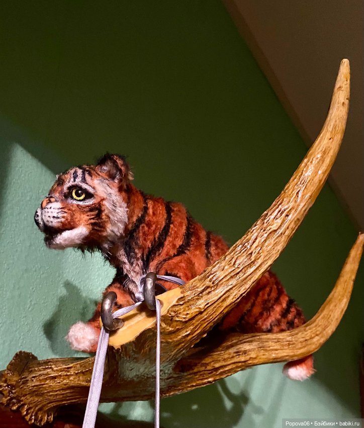 Живой тигр Зевс🐾🐅 — Вязаные игрушки и амигуруми: крючком