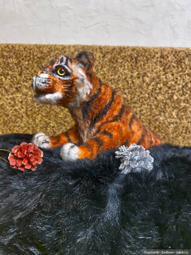 Живой тигр Зевс🐾🐅 — Вязаные игрушки и амигуруми: крючком