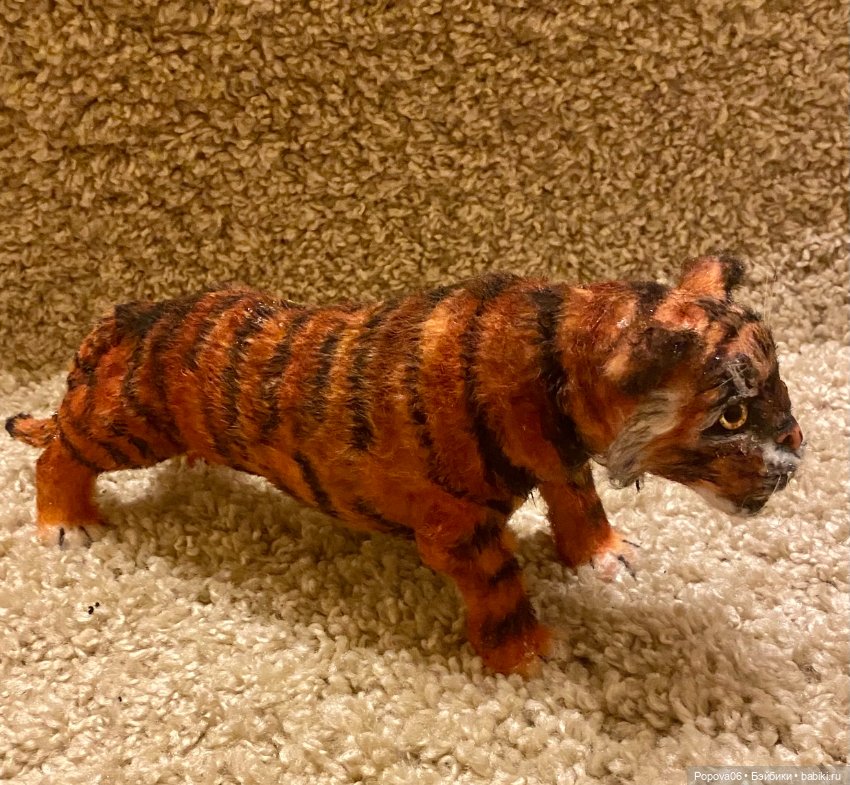 Живой тигр Зевс🐾🐅 — Вязаные игрушки и амигуруми: крючком