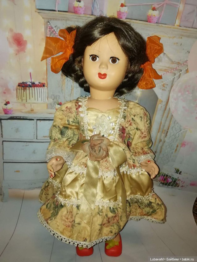 Мои старинные паричковые куклы (фото 8)