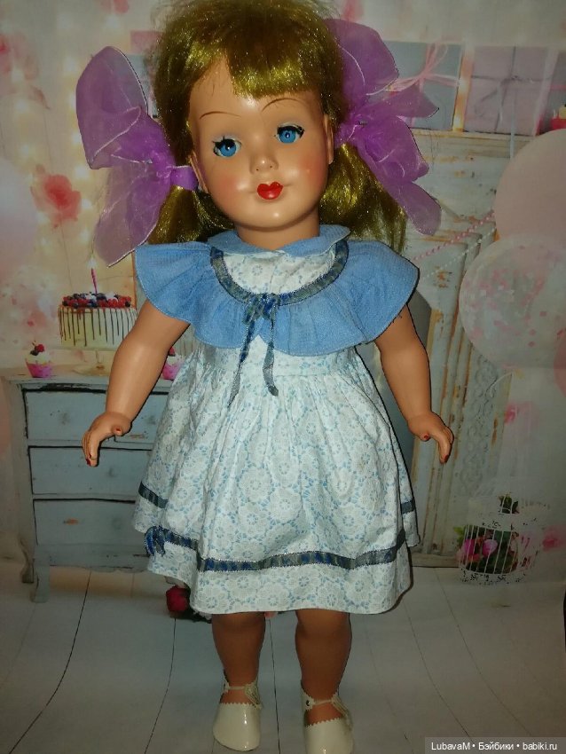 Мои старинные паричковые куклы (фото 5)