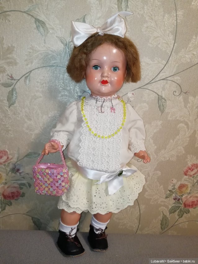 Мои старинные паричковые куклы (фото 7)