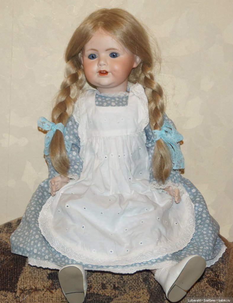 Мои старинные паричковые куклы (фото 10)