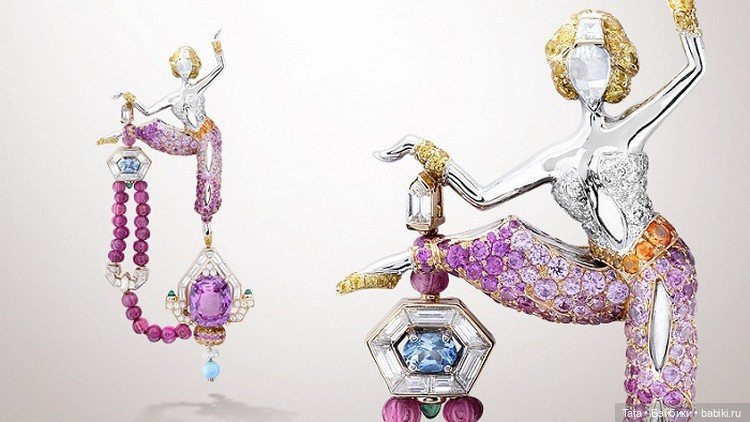 Знаменитые драгоценные броши-балерины от Van Cleef & Arpels