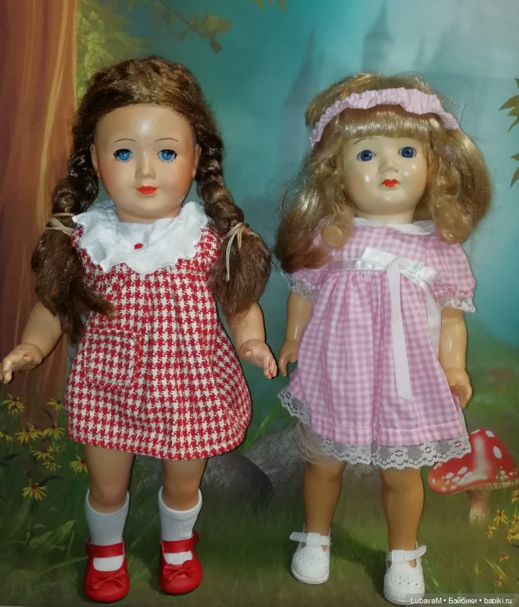 Мои старинные паричковые куклы (фото 9)
