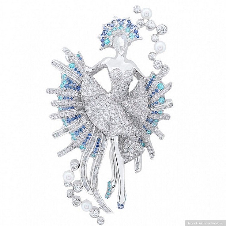 Знаменитые драгоценные броши-балерины от Van Cleef & Arpels