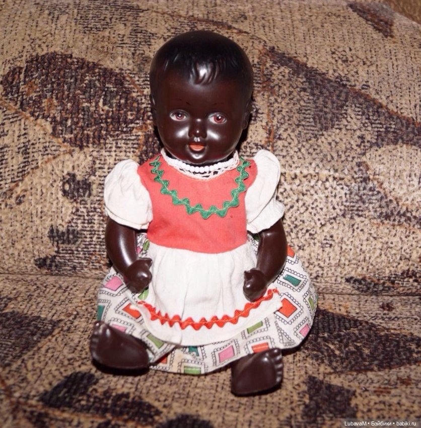 Мои любимые негрики — Редкие антикварные куклы и реплики: воск (фото 6)