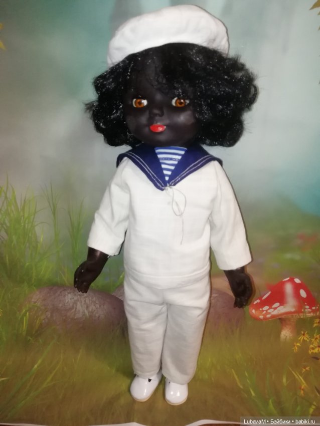 Мои любимые негрики — Редкие антикварные куклы и реплики: воск (фото 8)