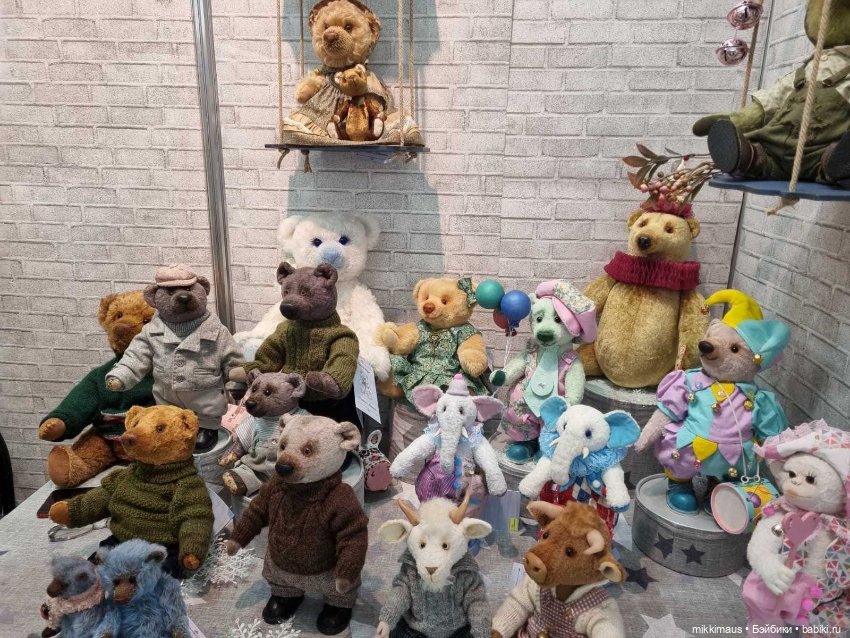 Московская международная выставка мишек Тедди - Hello Teddy! на Тишинке. 2 - 4 декабря 2022