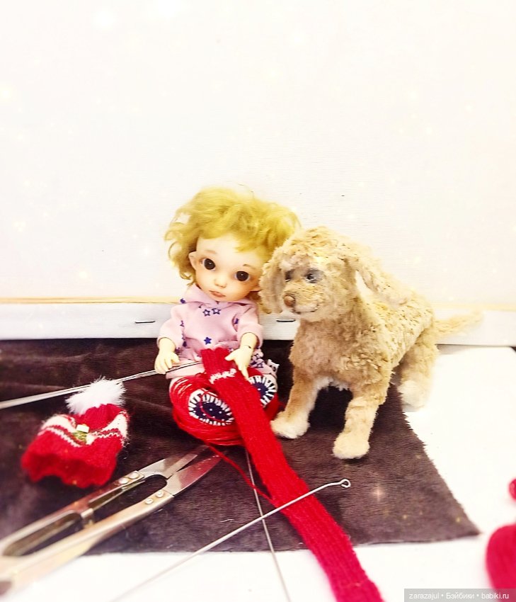 Наше закулисье - Айка трудится (фото 2)