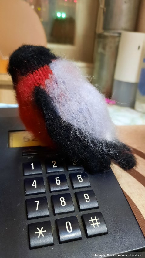 Ещё снегирь... Моя работа (фото 2)