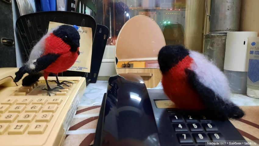 Ещё снегирь... Моя работа (фото 3)