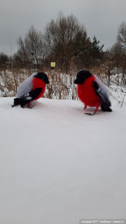 Ещё снегирь... Моя работа (фото 10)