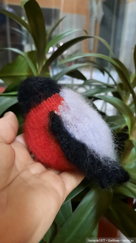 Ещё снегирь... Моя работа