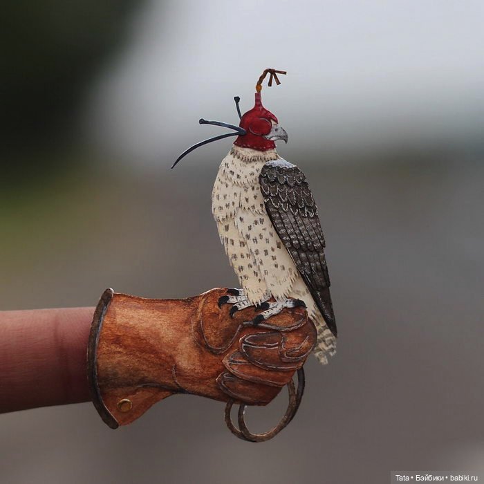 Бумажные птички Vaishali, Индия (фото 7)