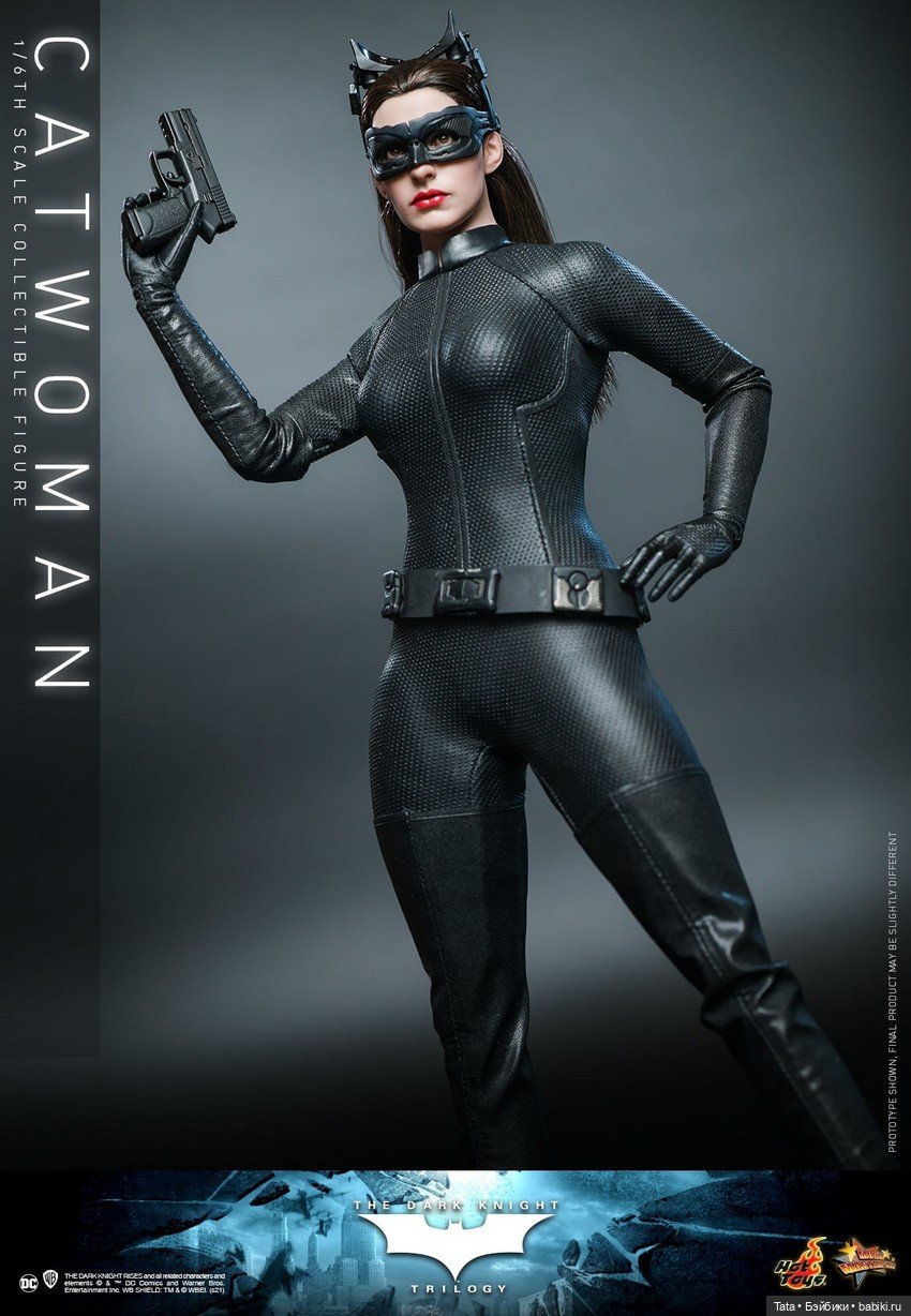Перевыпуск фигурки Женщины-кошки, 1/6, по мотивам Трилогии Тёмного Рыцаря Нолан, Hot Toys (фото 5)
