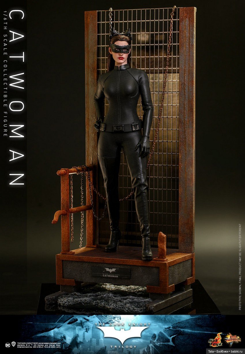 Перевыпуск фигурки Женщины-кошки, 1/6, по мотивам Трилогии Тёмного Рыцаря Нолан, Hot Toys (фото 4)
