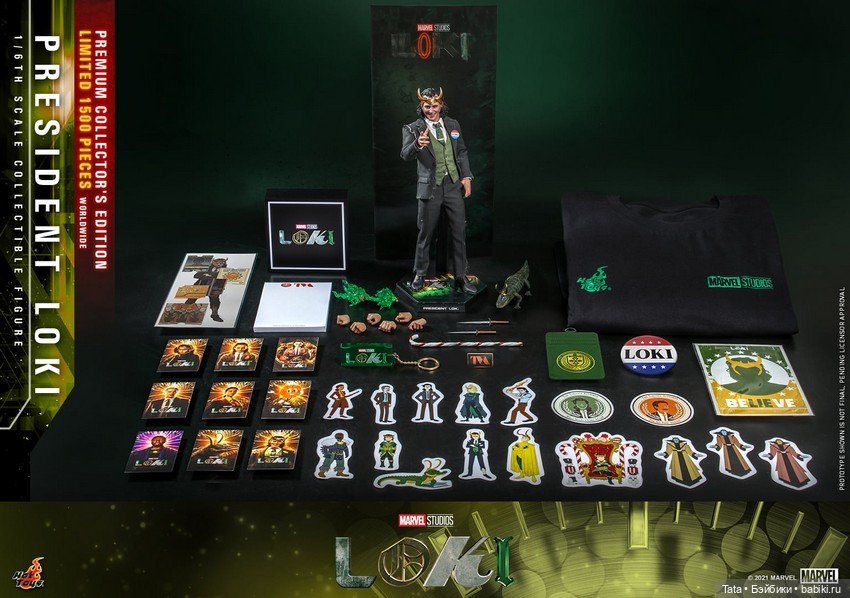 Hot Toys анонсировали фигурку Президент Локи вместе с Крокодилом Локи, 1/6, по мотивам телесериала «Локи», Hot Toys (фото 10)