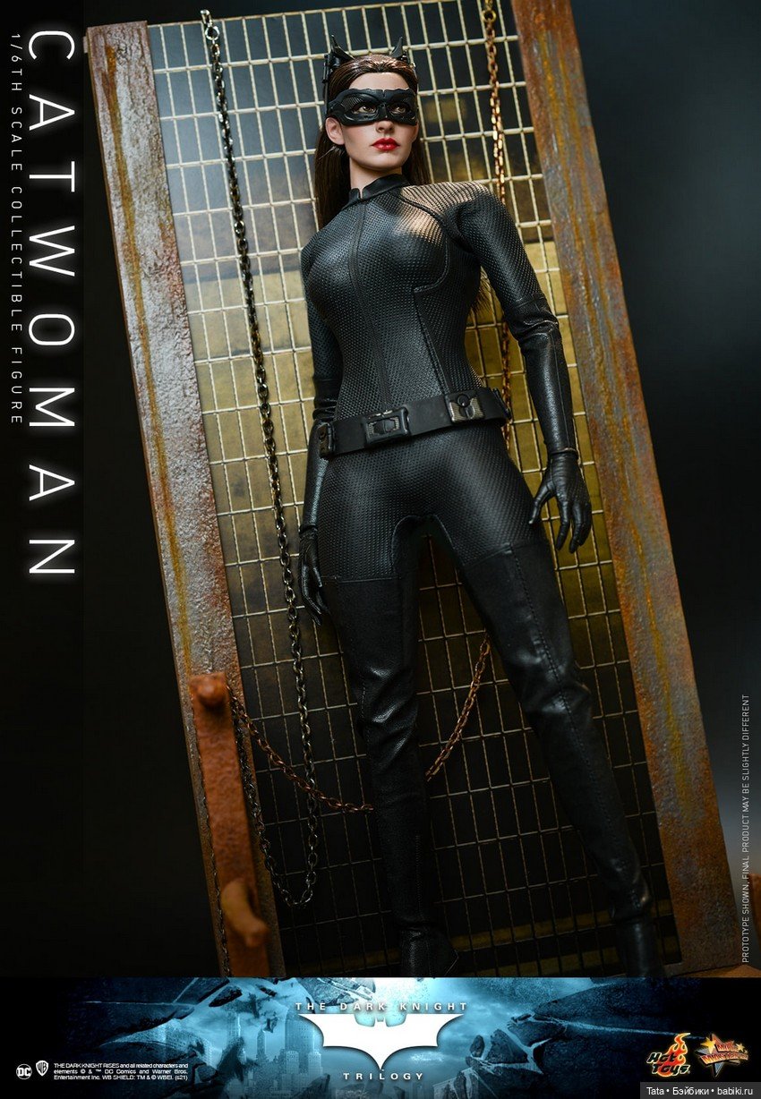 Перевыпуск фигурки Женщины-кошки, 1/6, по мотивам Трилогии Тёмного Рыцаря Нолан, Hot Toys (фото 8)