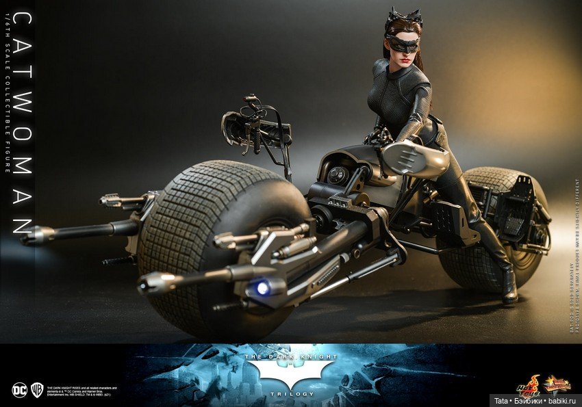 Перевыпуск фигурки Женщины-кошки, 1/6, по мотивам Трилогии Тёмного Рыцаря Нолан, Hot Toys (фото 3)