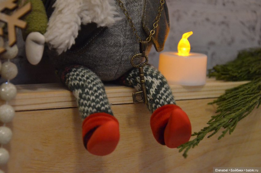 Авторская кукла Добрый Гном (фото 3)