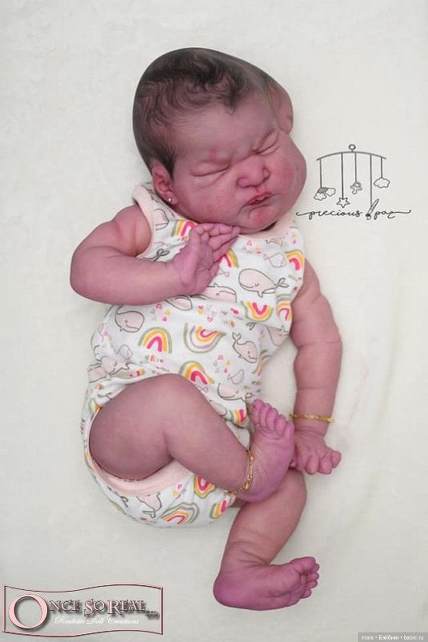 Молд для куклы реборн Gianna & Giulia Painted by Vincenzina Caré (фото 8)