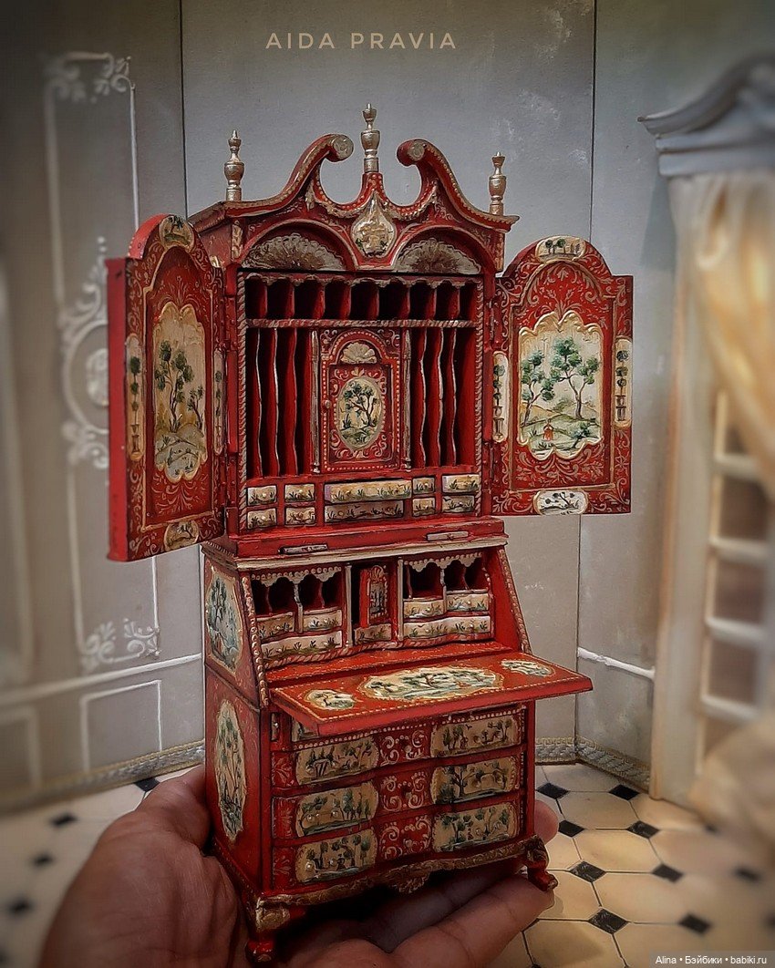 Миниатюра от Aida Pravia — Румбоксы и кукольные интерьеры: фото (фото 3)