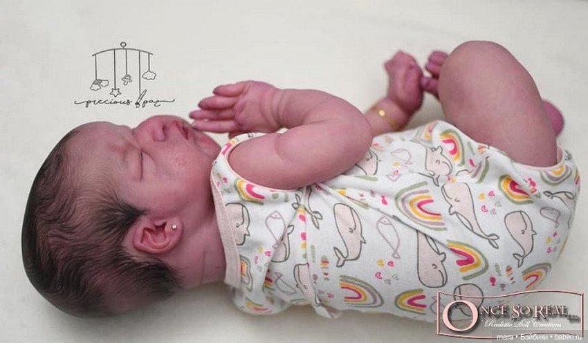 Молд для куклы реборн Gianna & Giulia Painted by Vincenzina Caré (фото 4)