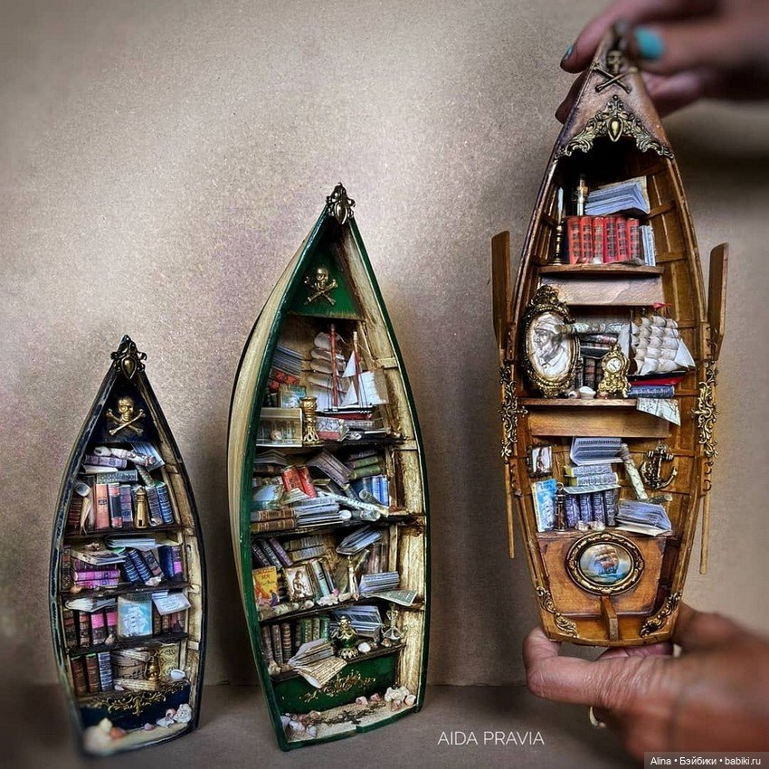 Миниатюра от Aida Pravia — Румбоксы и кукольные интерьеры: фото
