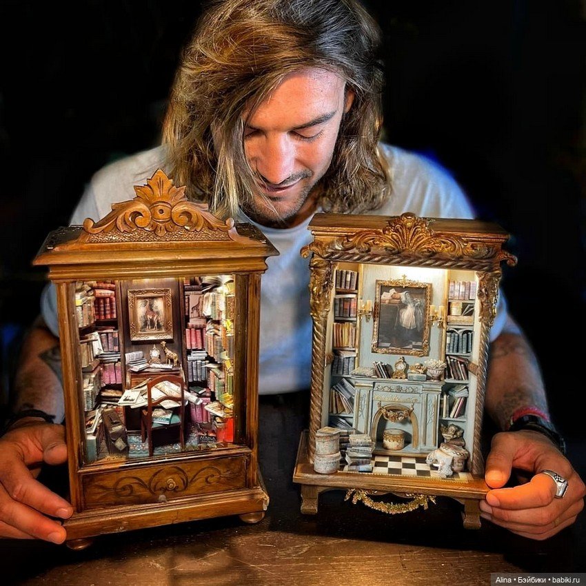 Миниатюра от Aida Pravia — Румбоксы и кукольные интерьеры: фото