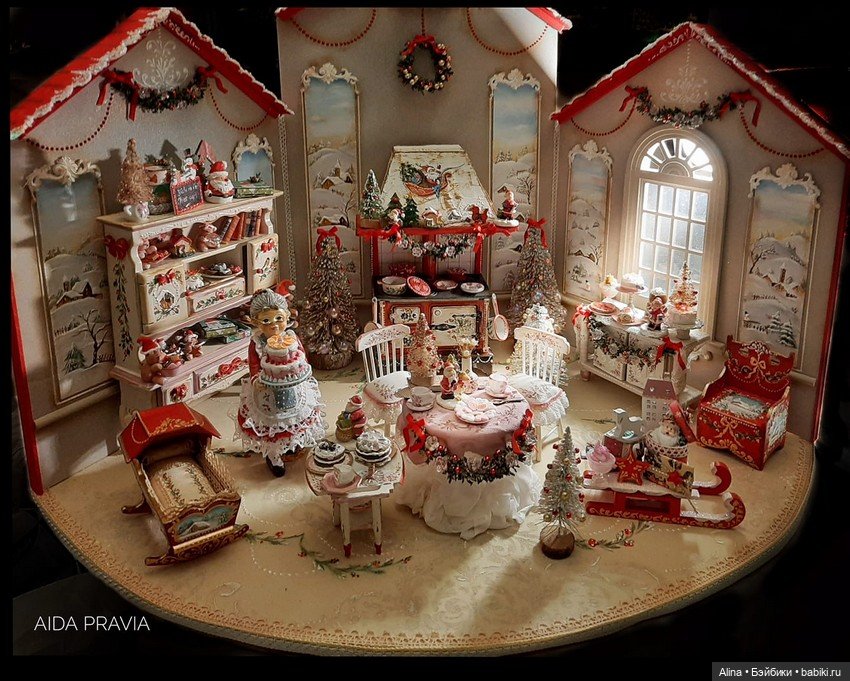 Миниатюра от Aida Pravia — Румбоксы и кукольные интерьеры: фото
