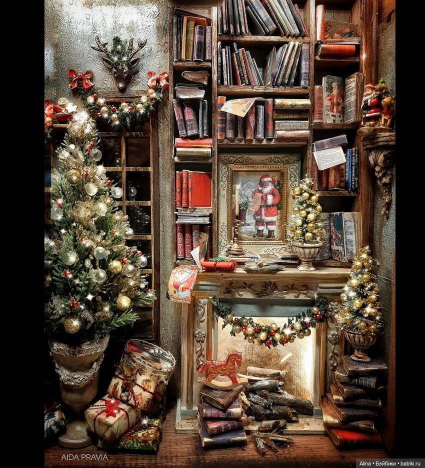 Миниатюра от Aida Pravia — Румбоксы и кукольные интерьеры: фото