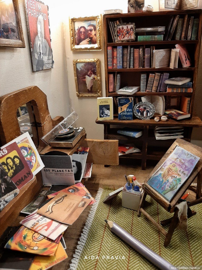 Миниатюра от Aida Pravia — Румбоксы и кукольные интерьеры: фото