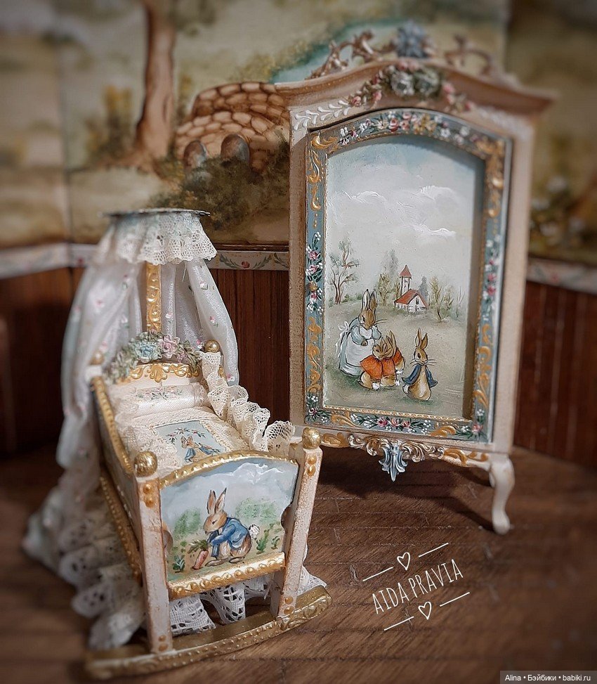 Миниатюра от Aida Pravia — Румбоксы и кукольные интерьеры: фото