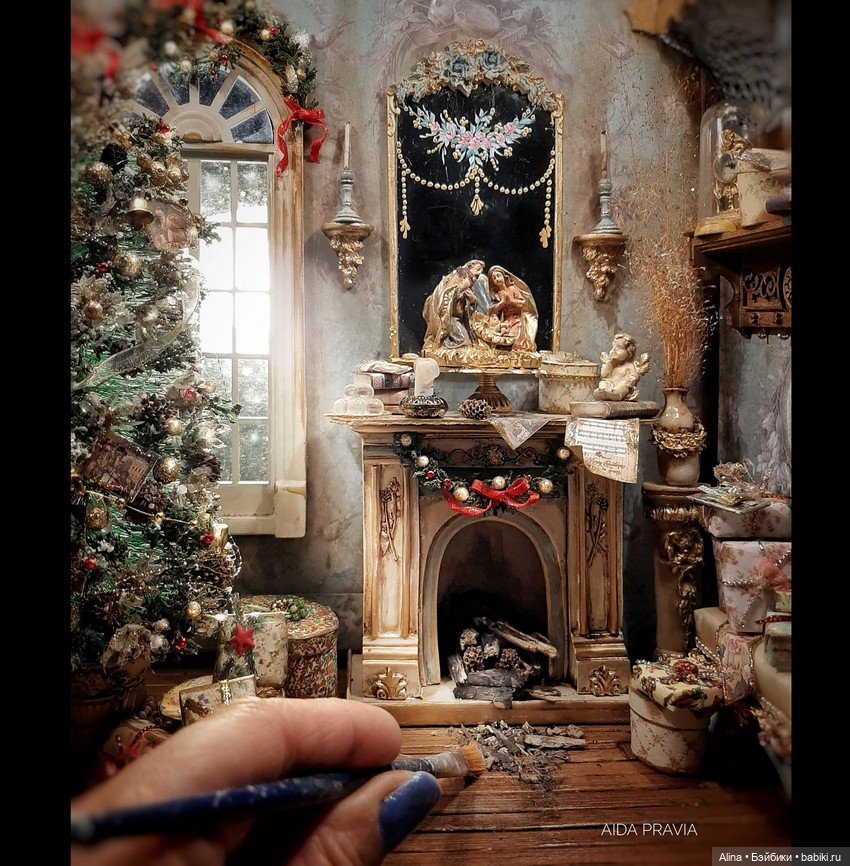 Миниатюра от Aida Pravia — Румбоксы и кукольные интерьеры: фото