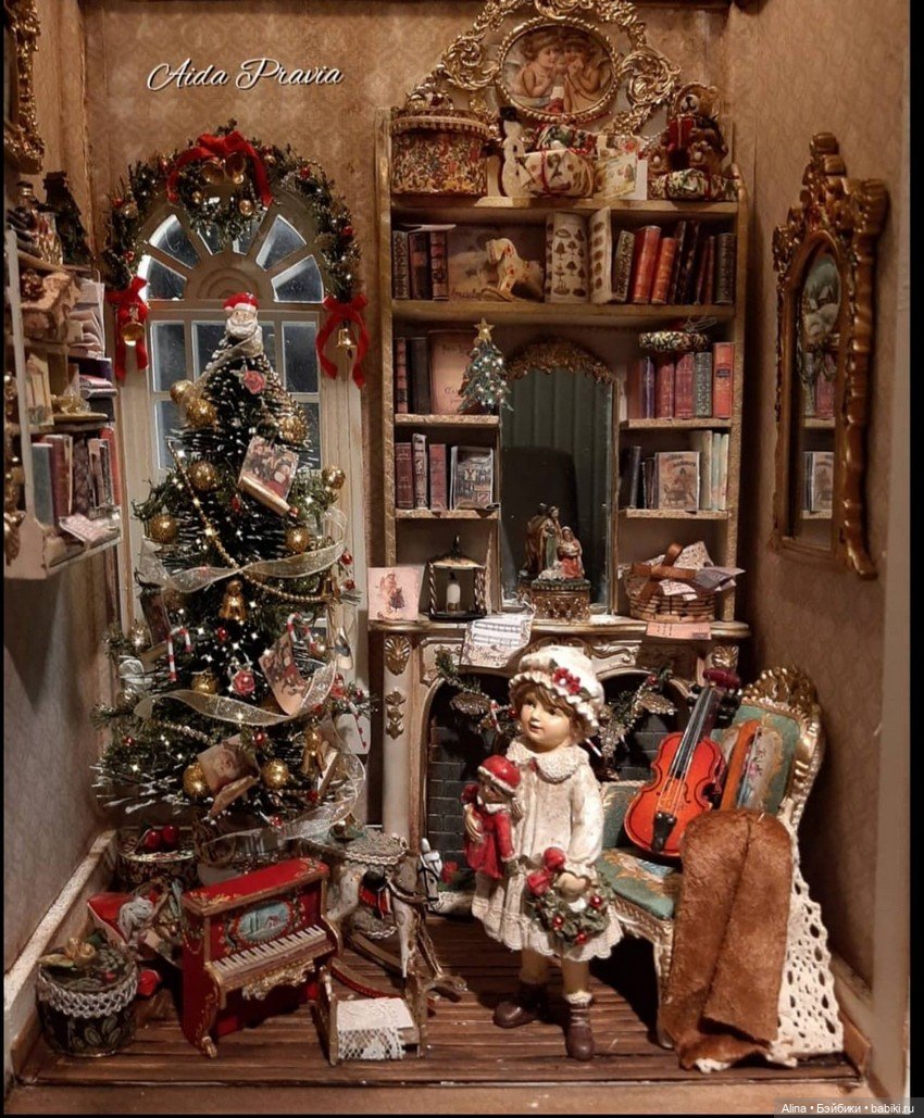 Миниатюра от Aida Pravia — Румбоксы и кукольные интерьеры: фото (фото 5)