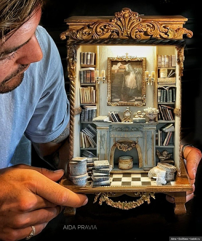 Миниатюра от Aida Pravia — Румбоксы и кукольные интерьеры: фото