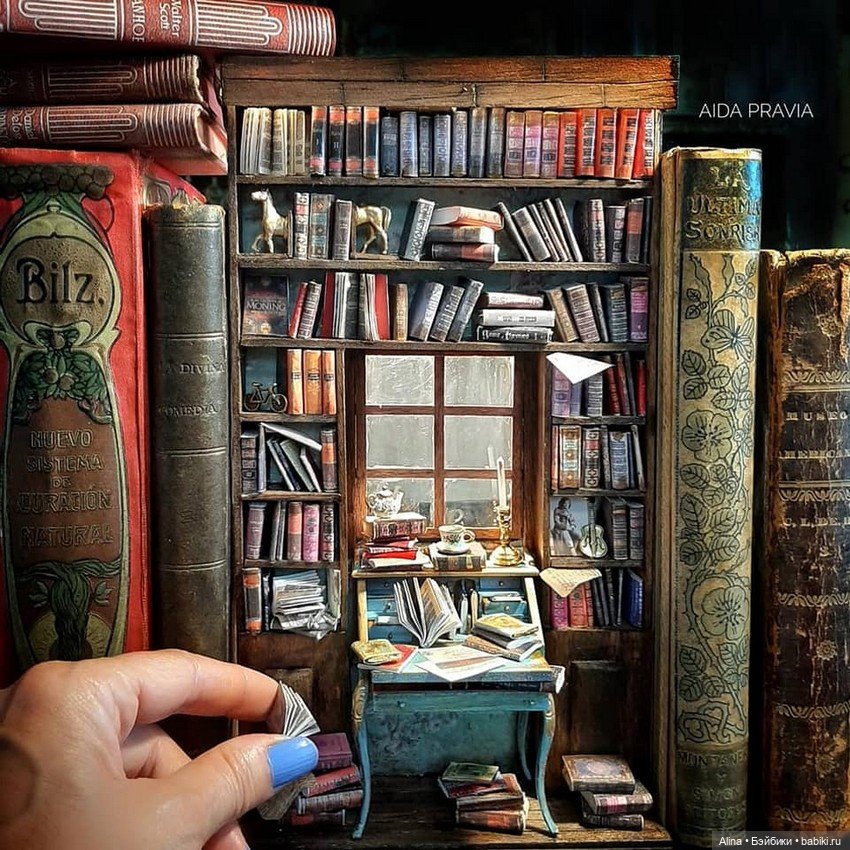 Миниатюра от Aida Pravia — Румбоксы и кукольные интерьеры: фото