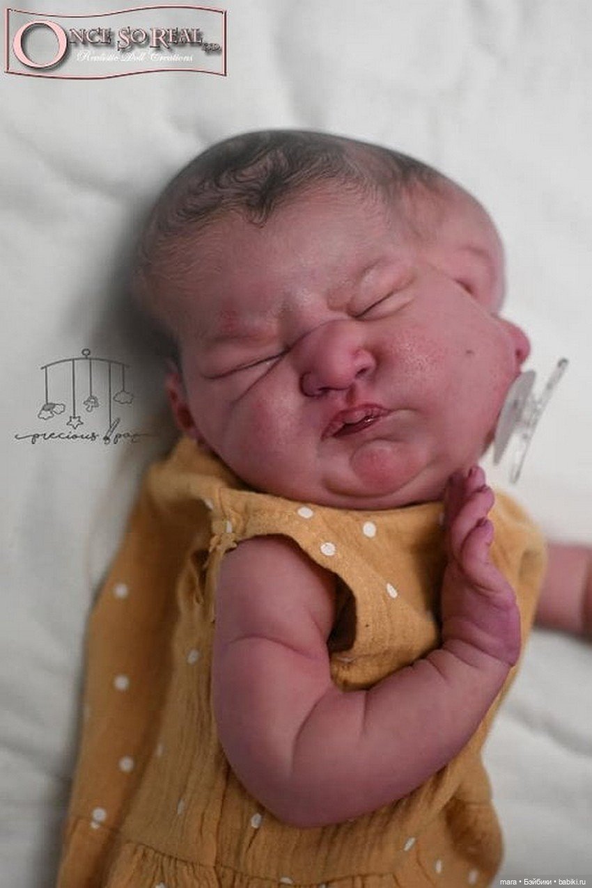 Молд для куклы реборн Gianna & Giulia Painted by Vincenzina Caré (фото 7)