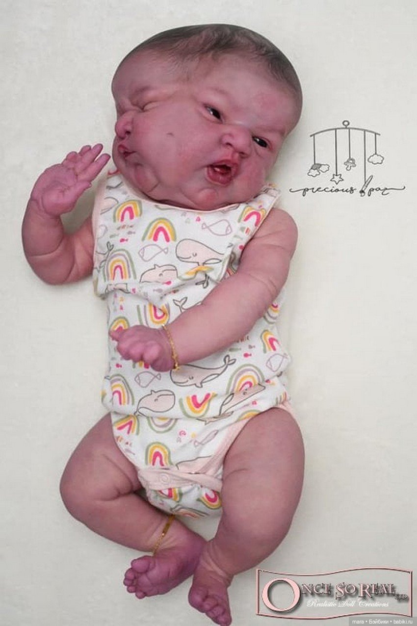 Молд для куклы реборн Gianna & Giulia Painted by Vincenzina Caré (фото 6)