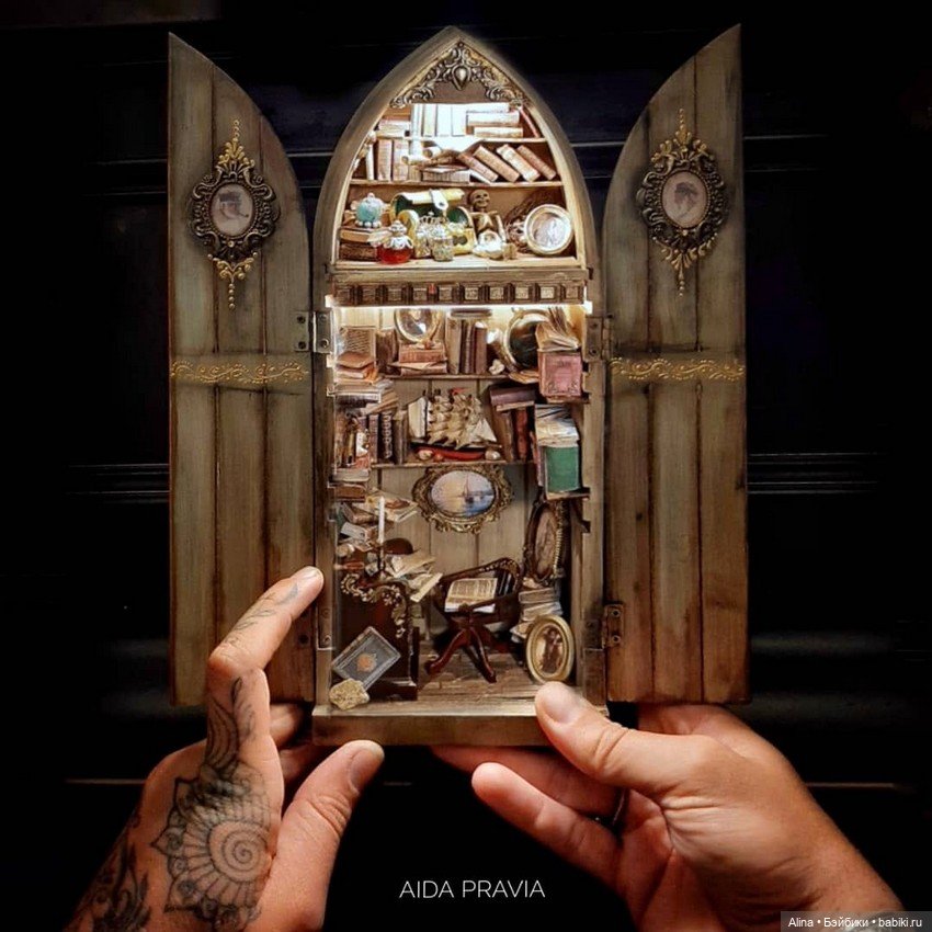 Миниатюра от Aida Pravia — Румбоксы и кукольные интерьеры: фото