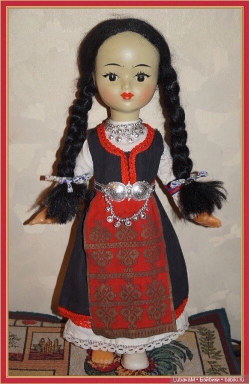 Ивановские куклы из прессованых опилок