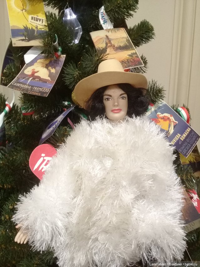 Жаклин на параде ёлок — Портретные куклы знаменитостей: звезды кино