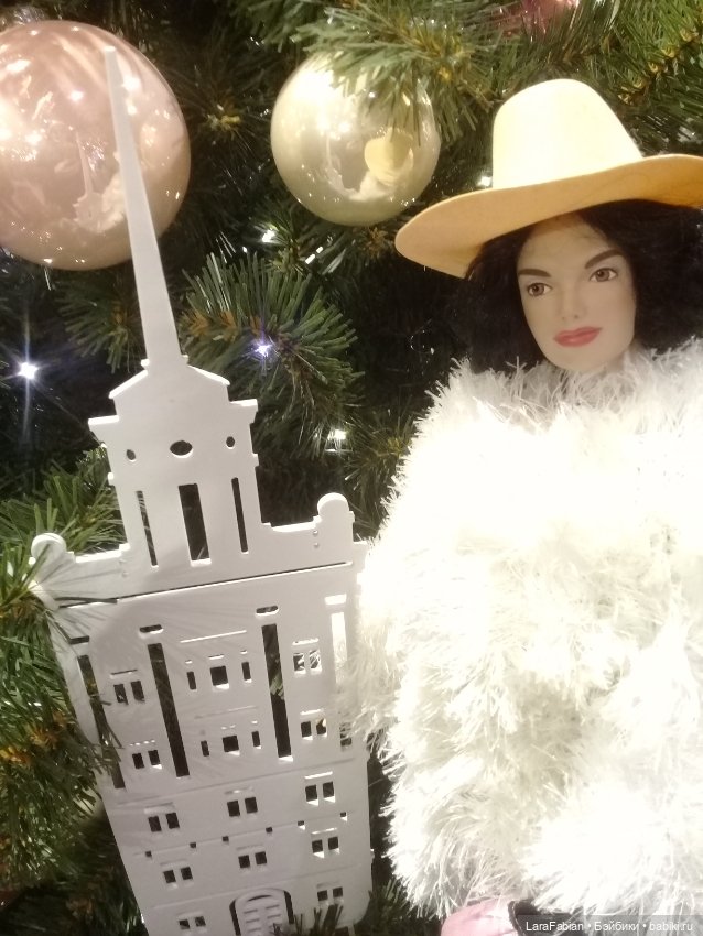 Жаклин на параде ёлок — Портретные куклы знаменитостей: звезды кино