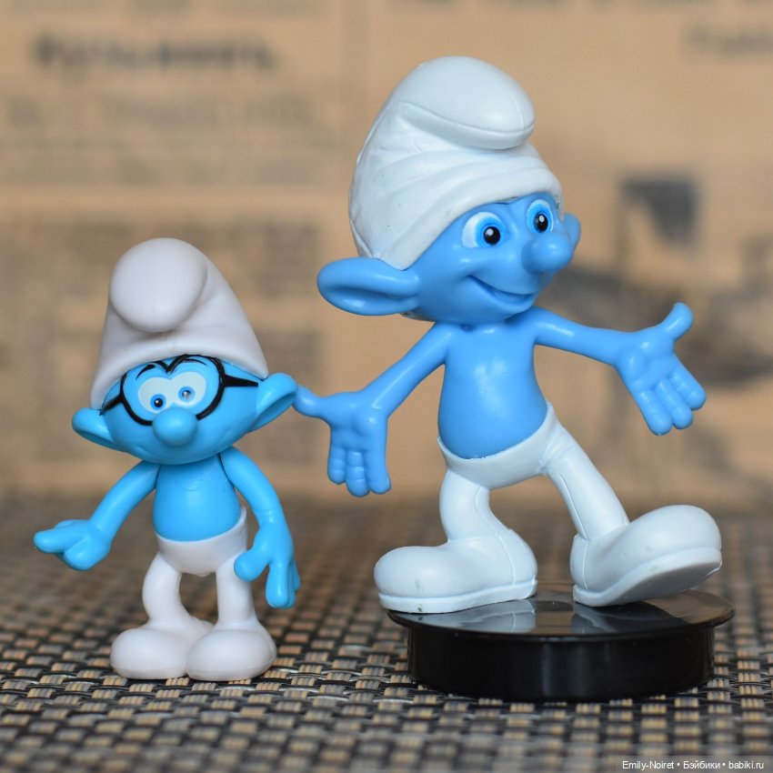 Нашествие смурфиков — Фигурки Киндер Сюрприз (Kinder) (фото 8)