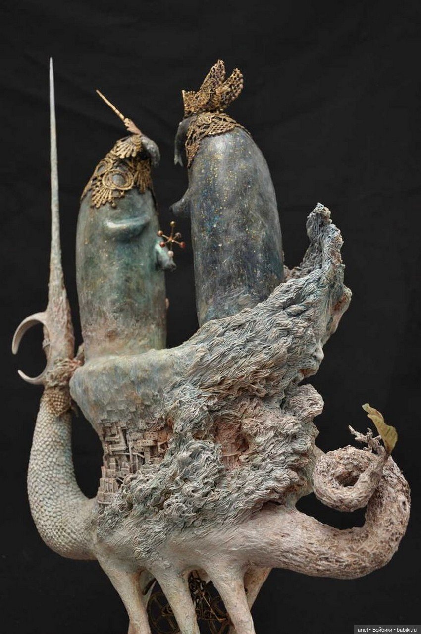 Невероятные работы японского скульптора Akishi Ueda (фото 6)