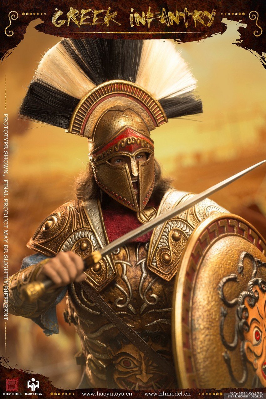 Cолдат или воин из Греции от HHModel (фото 9)
